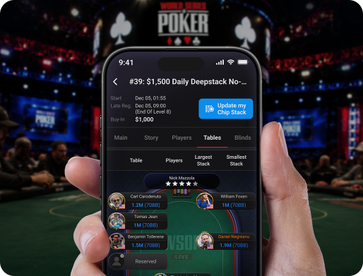 WSOP 手机端客户端